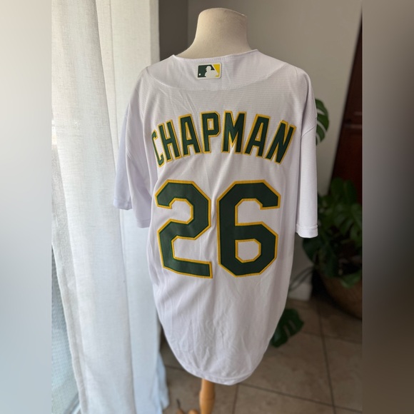 Nike Oakland A’s Matt Chapman #26 jersey white MLB Genuine Merch men’s large - Picture 3 of 4